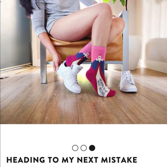 Blue Q women’s cotton crew socks - Mistakes - Picture 3 of 6